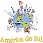 Ícone do jogo "América do Sul" com link para download".
